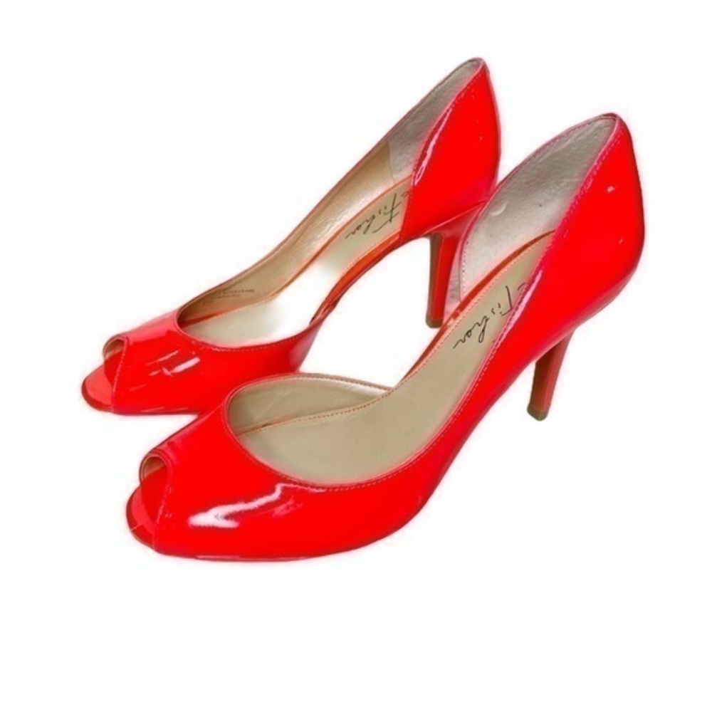 Marc Fisher D’Orsay Joey Dress Heels Neon Pink 9.5